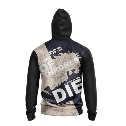 Game Of Thrones New Look Unisex Zip Up Hoodie Jacket