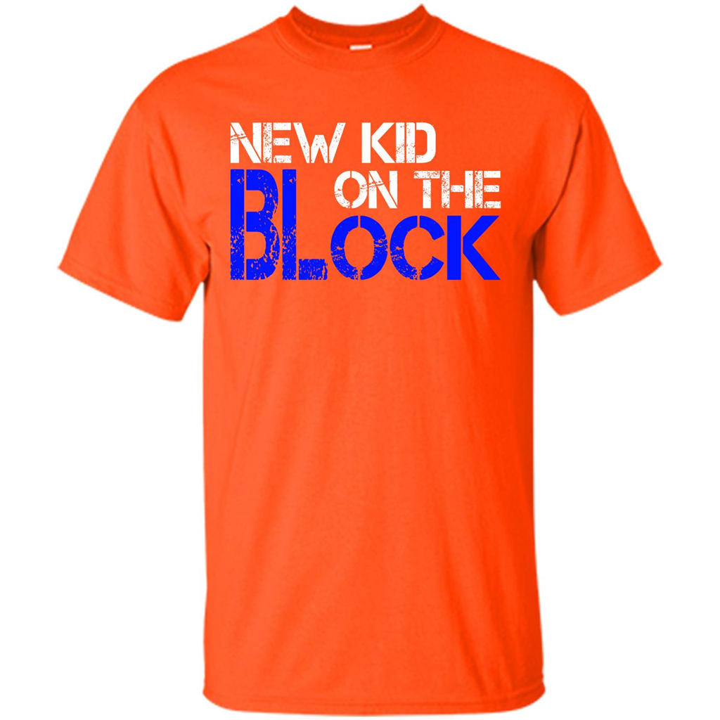 New Kid On The Block T-shirt Orange