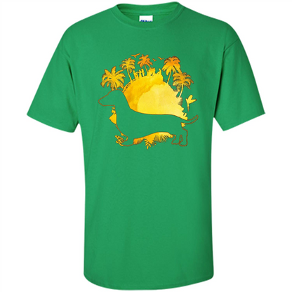 Dachshund T-shirt Dachshund In Summer Irish Green