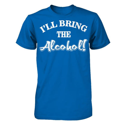 I'll Bring The Alcohol T-shirt Gildan - Short Sleeve Tee Royal