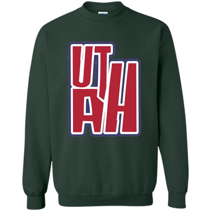 Utah American States T-shirt Forest Green