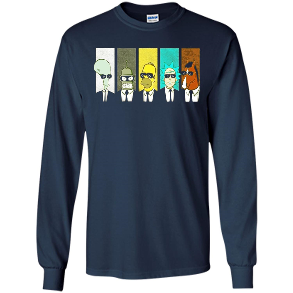Form Into Rick And Go To The Morty T-shirt Navy