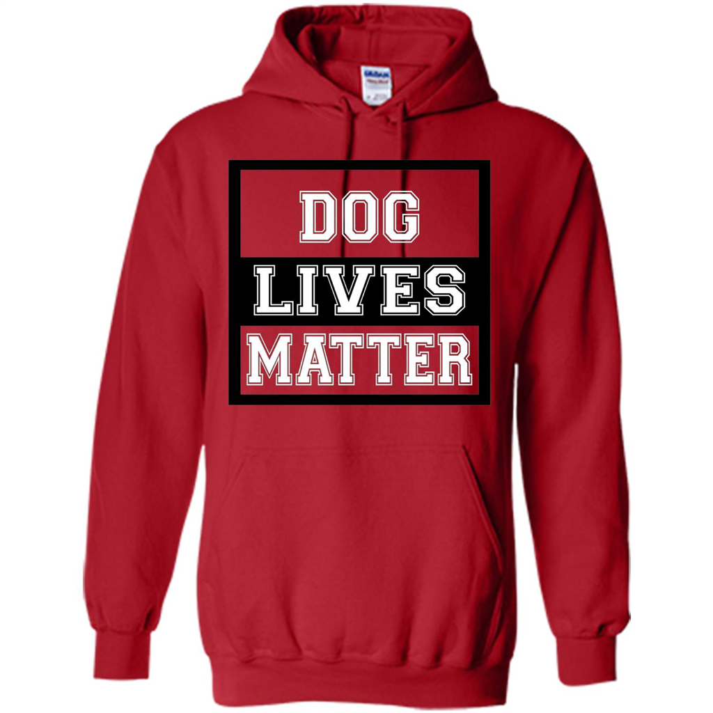 Dog Lives Matter Animal Rights Protest T-shirt Red
