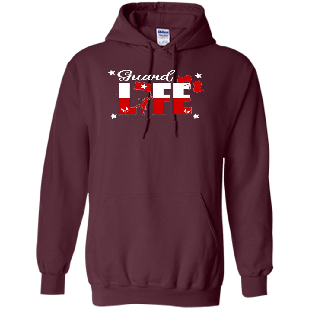 Guard Life T-Shirt Maroon