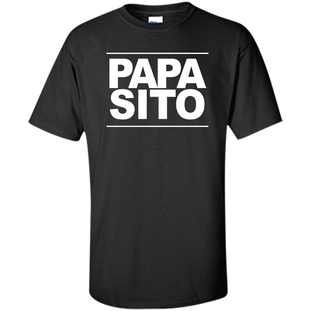 Fathers Day T-shirt Papa Sito Black