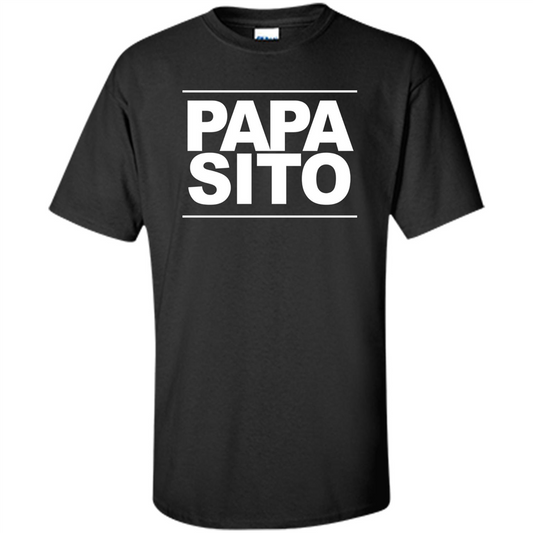 Fathers Day T-shirt Papa Sito Black