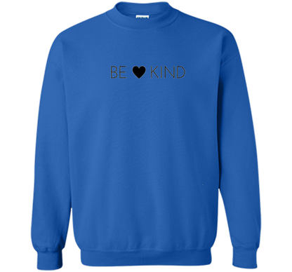 BE KIND positive message t-shirt for men, women and youth cool shirt Royal