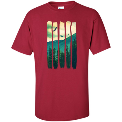 Vintage Mountain T-shirt Cardinal