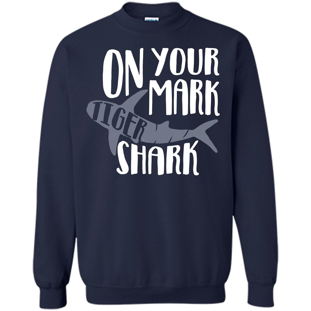 Tiger Shark T-shirt On Your Mark Tiger Shark T-shirt Navy