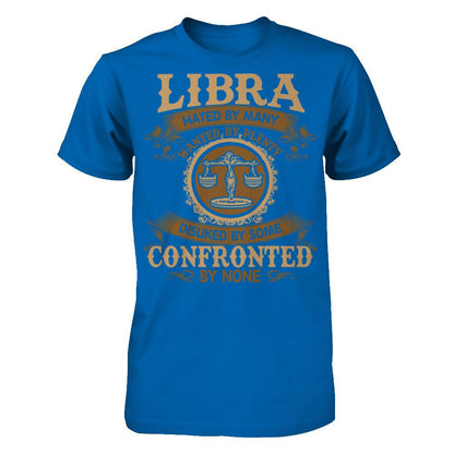 Libra Hated By Many Wanted By Plenty Disliked By Some Confronted By None Gildan - Short Sleeve Tee Royal