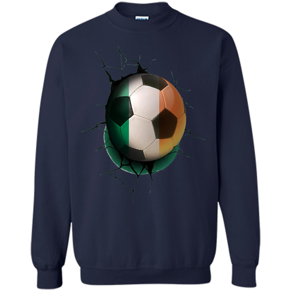 Ireland Football Soccer T-shirt Navy
