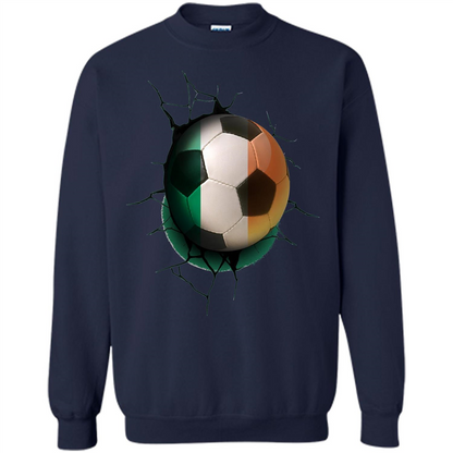 Ireland Football Soccer T-shirt Navy