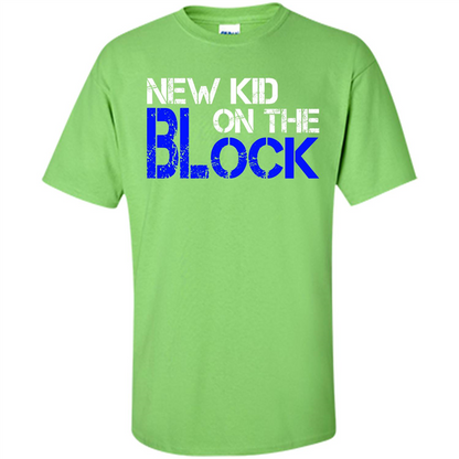 New Kid On The Block T-shirt Lime