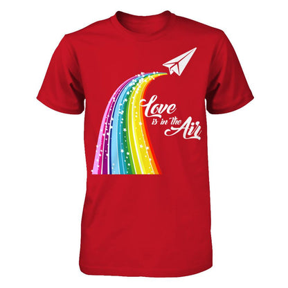 Love Is In The Air T-shirt Gildan - Short Sleeve Tee Red