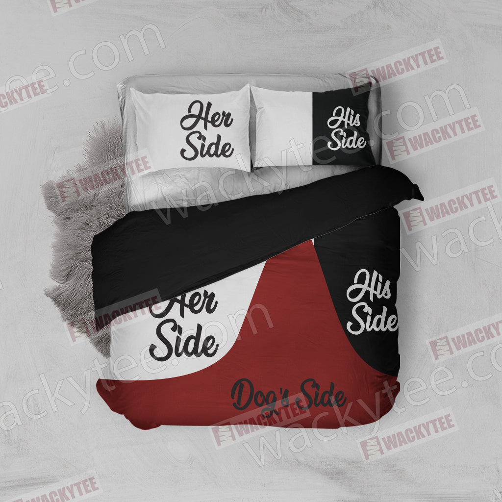 Dog's Side Bed Set