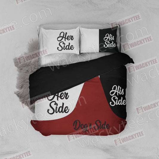 Dog's Side Bed Set