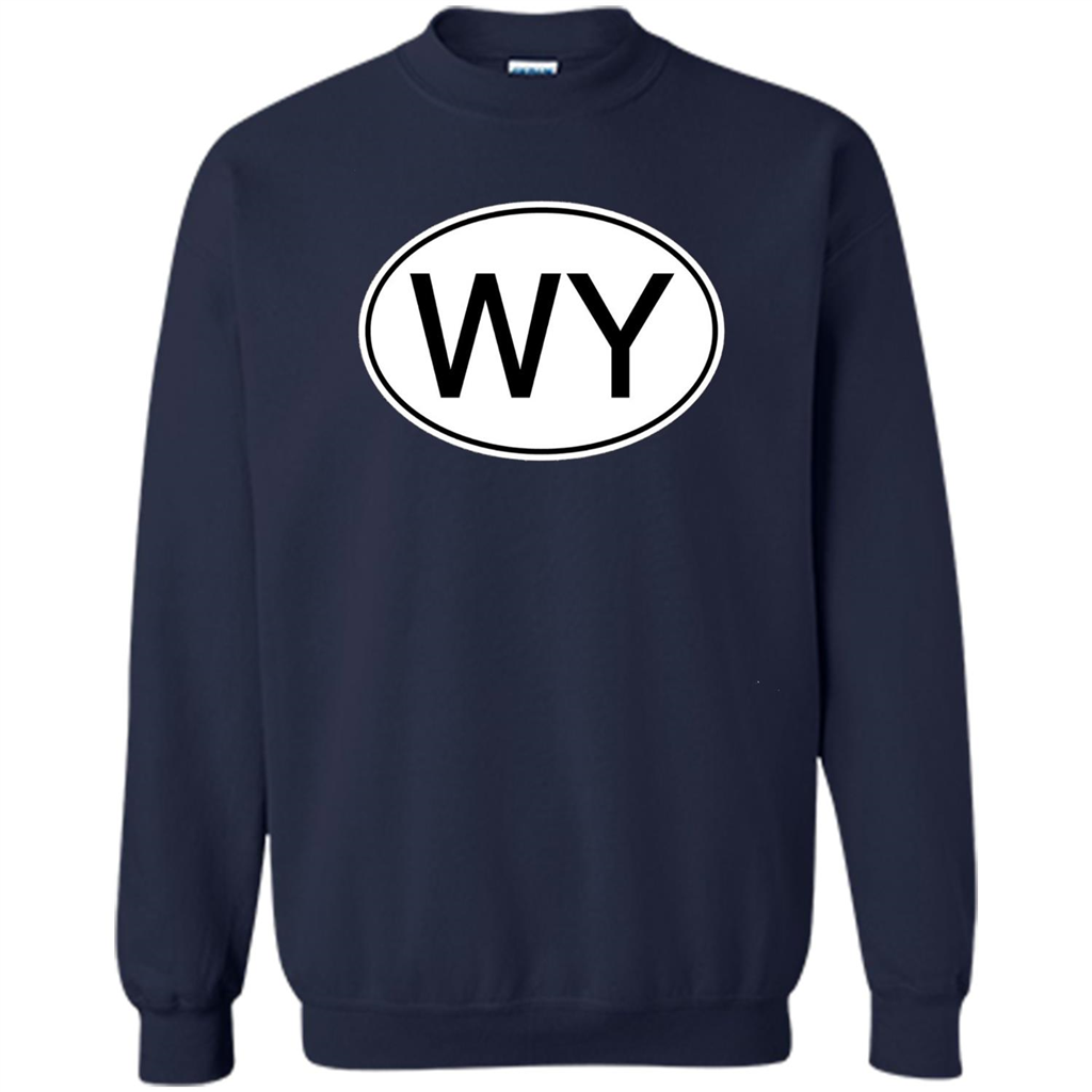 WY Wyoming Abbreviation T-shirt