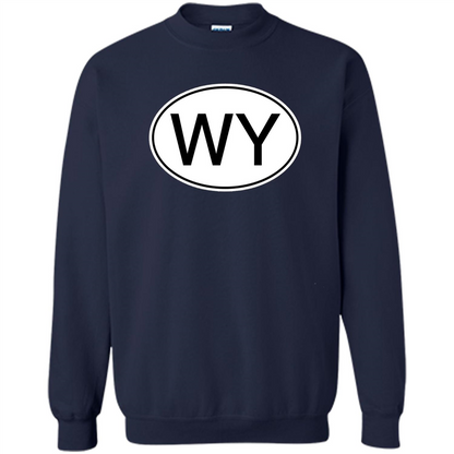 WY Wyoming Abbreviation T-shirt