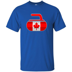 Canadian Curling Flag T-shirt