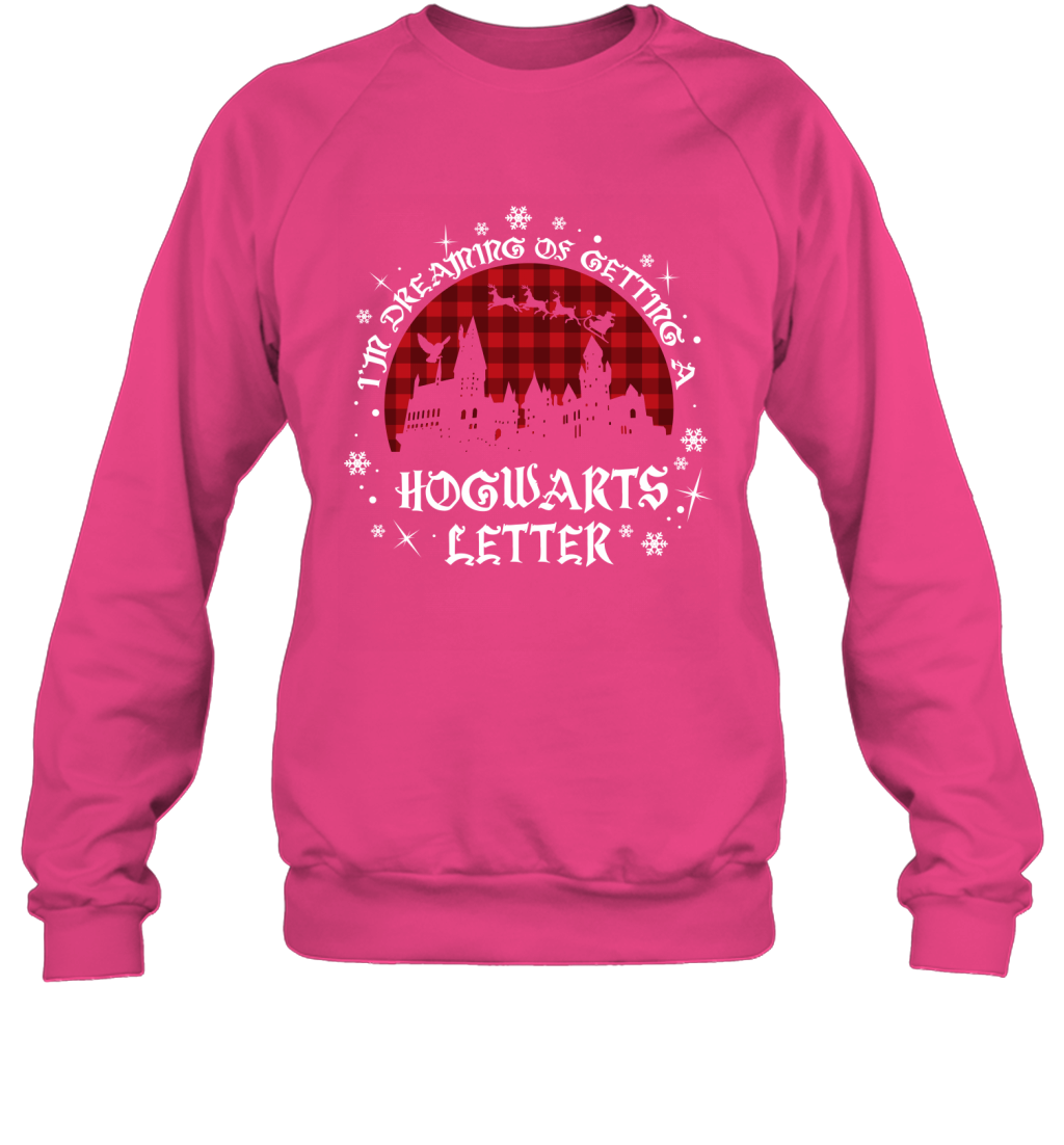 I'm Dreaming Of Getting A Hogwarts Letter Harry Potter Sweatshirt Sweatshirt Heliconia