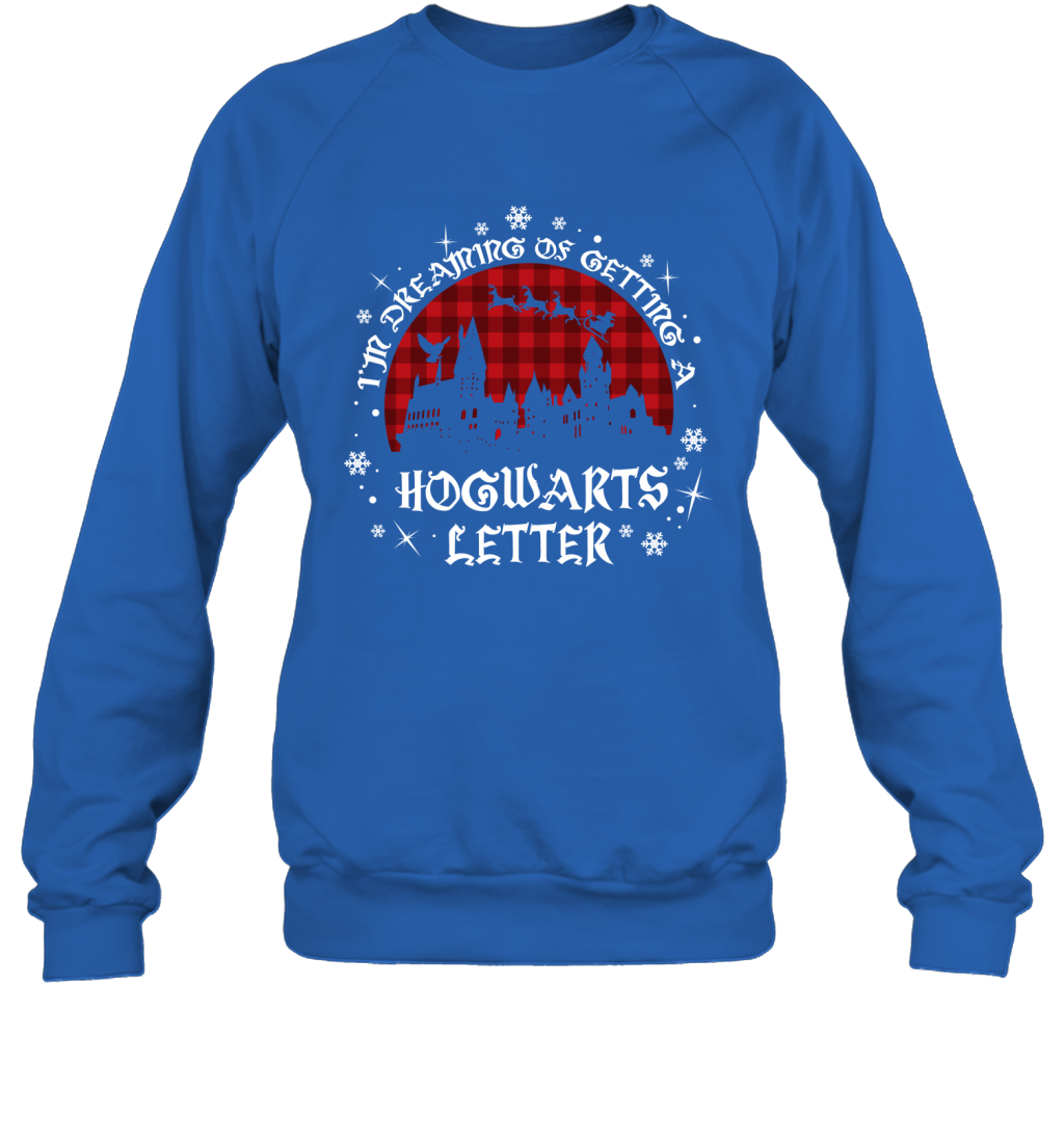 I'm Dreaming Of Getting A Hogwarts Letter Harry Potter Sweatshirt Sweatshirt Royal
