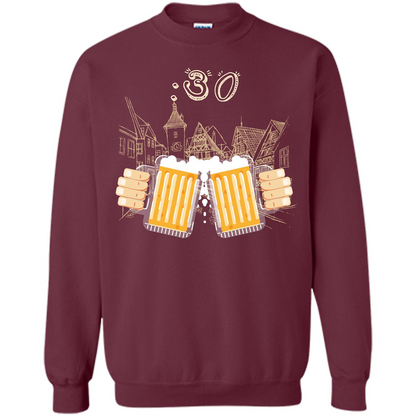 Beer:30 Time T-shirt Maroon