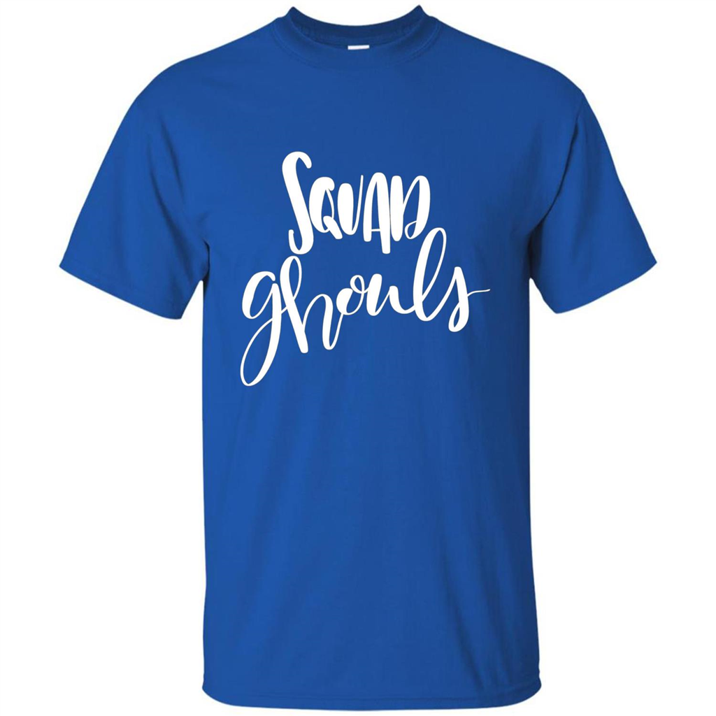 Squad Ghouls T-Shirt Halloween Funny Ghost Costume T-shirt Royal