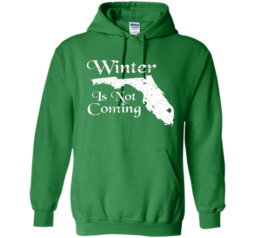 Florida T-shirt Winter Is Not Coming Irish Green