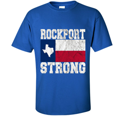 Rockport Strong, Rockport Pride, Rockport Texas T-shirt Royal