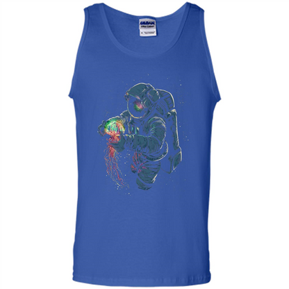 Space Rave T-shirt Jelly Fish Rainbow Astronaut Friends T-shirt