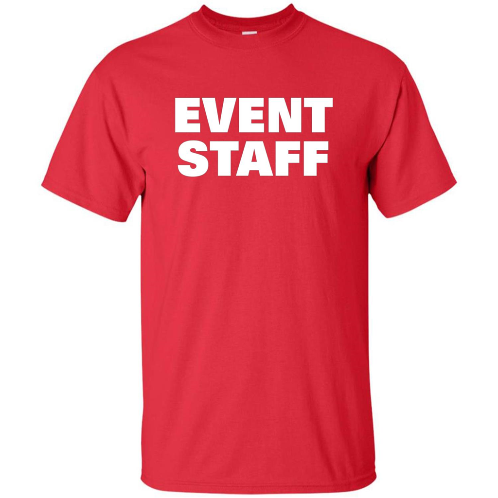 Event Staff T-shirt Red