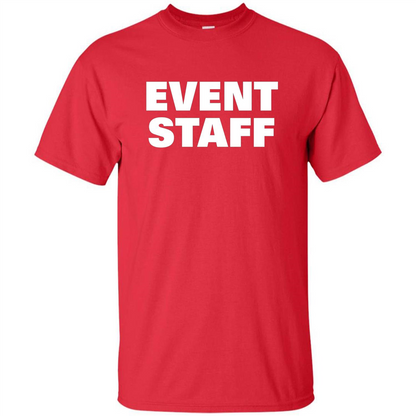 Event Staff T-shirt Red