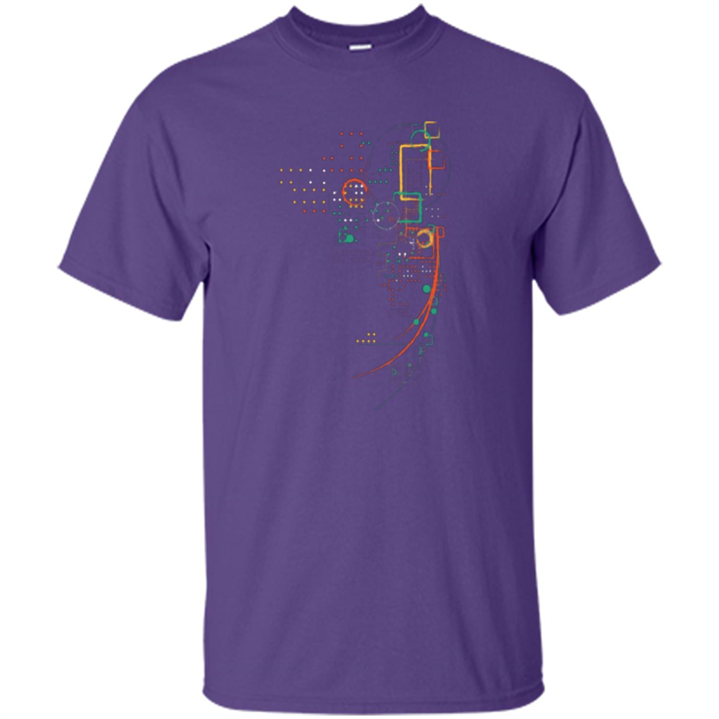 City Grid T-shirt Purple