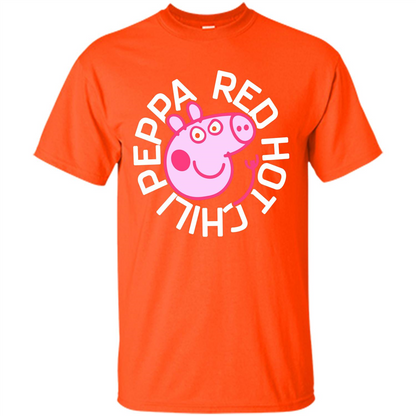 Red Hot Chili Peppa T-shirt Orange
