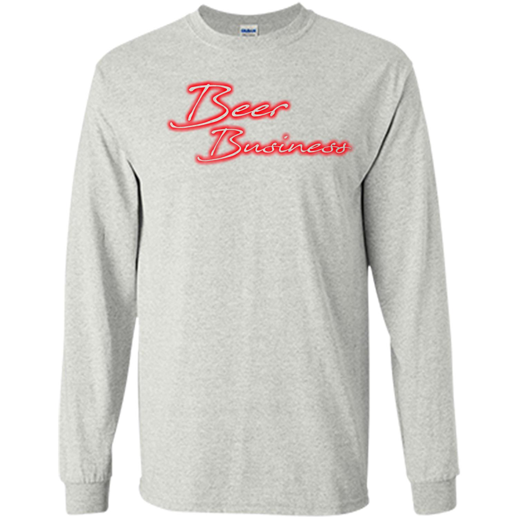 Beer T-shirt Beer Business Ash