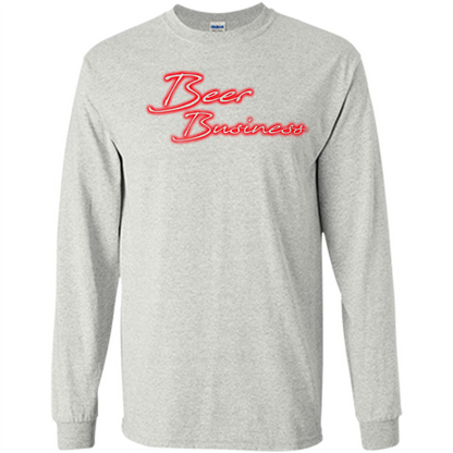 Beer T-shirt Beer Business Ash