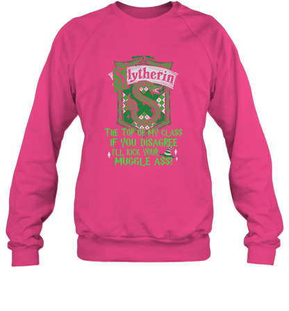 HP QUOTES SLYTHERIN Sweatshirt Sweatshirt Heliconia