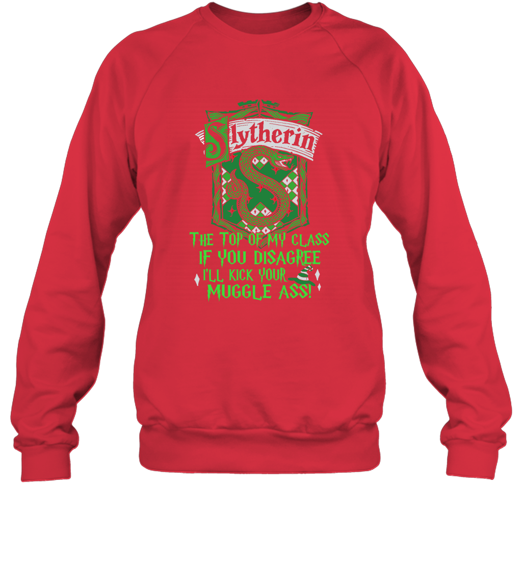 HP QUOTES SLYTHERIN Sweatshirt Sweatshirt Red