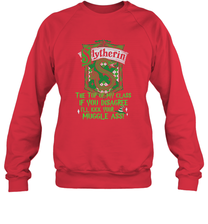 HP QUOTES SLYTHERIN Sweatshirt Sweatshirt Red