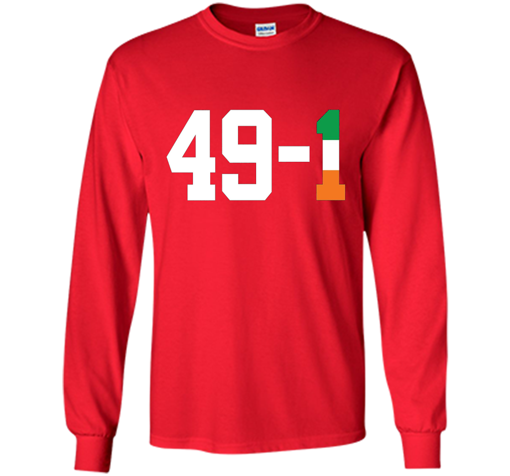 Ireland Boxing MMA 49-1 T-shirt Red