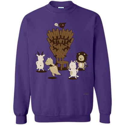 Game Of Musical Thrones Characters T-shirt Orange