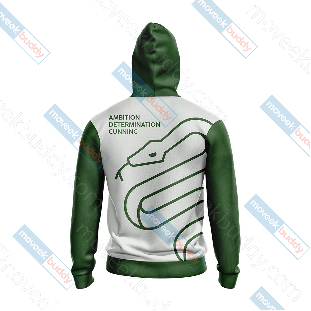Harry Potter - Slytherin House Version Wackystyle Unisex 3D Hoodie