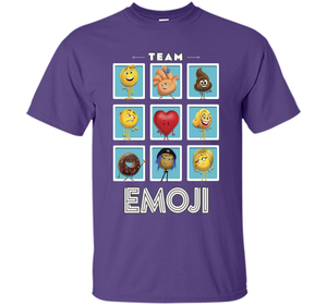 The Emoji Movie Team Emoji Panels Graphic T-Shirt shirt