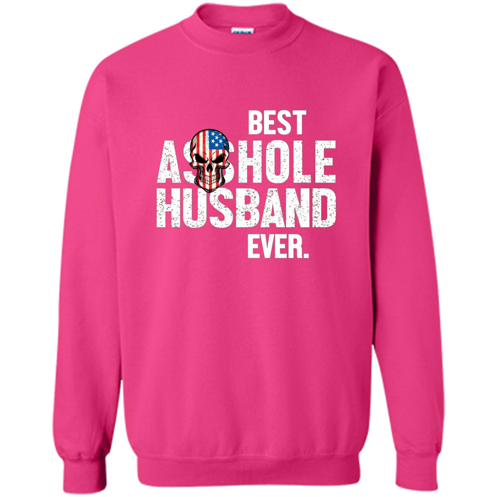 Best Asshole Husband Ever Funny T-shirt Heliconia