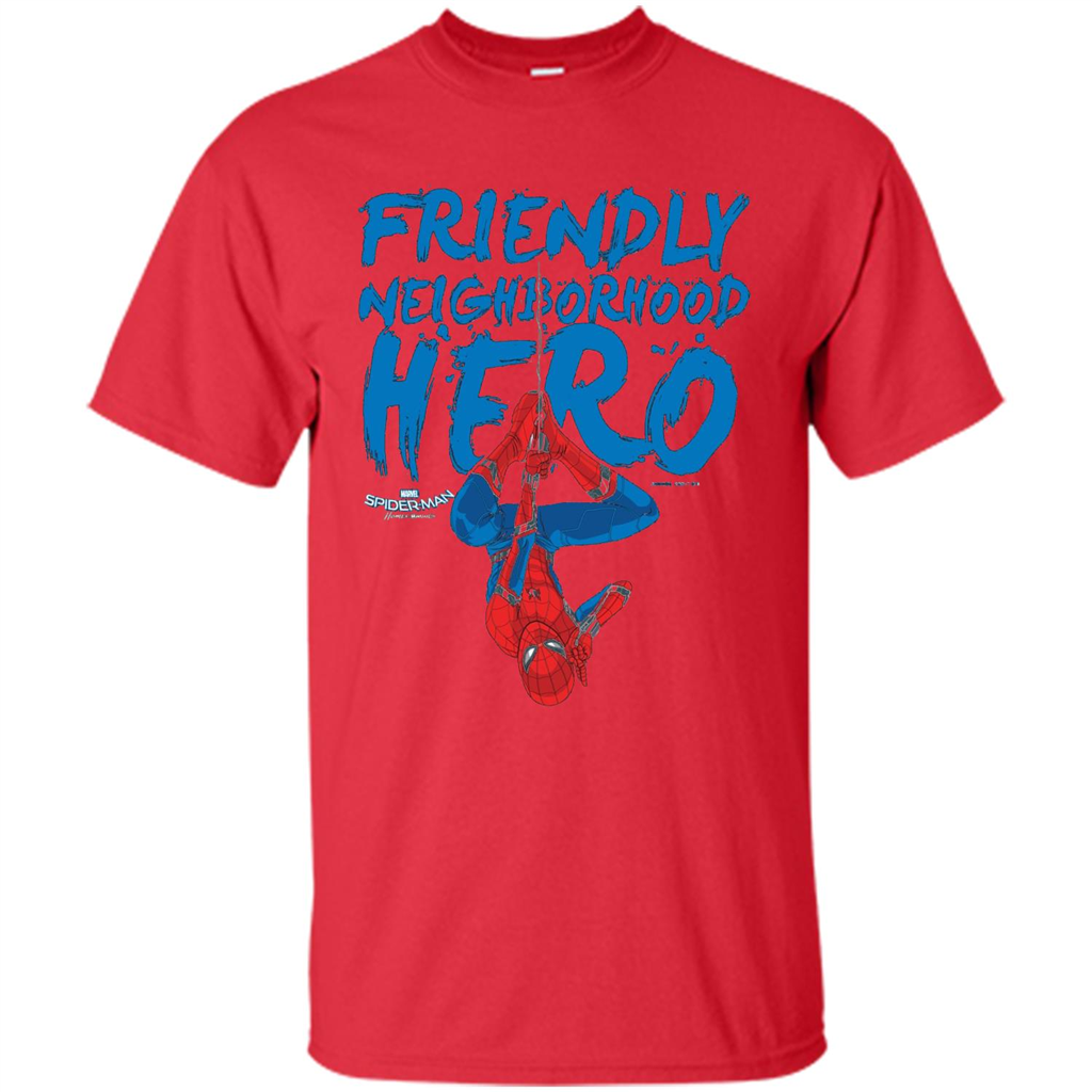 Homecoming Friendly Neighborhood Hero T-shirt Red