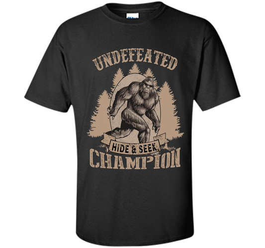Undefeated Hide Seek Champion T-shirt Black