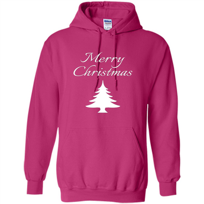 Merry Christmas Xmas Tree T-Shirt Heliconia