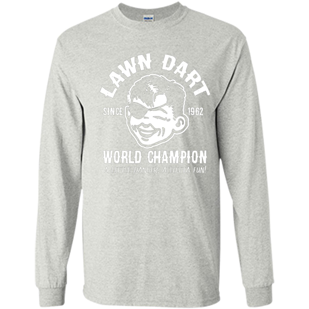 Lawn Dart Since 1962 World Champion Backyard Game T-shirt Ash