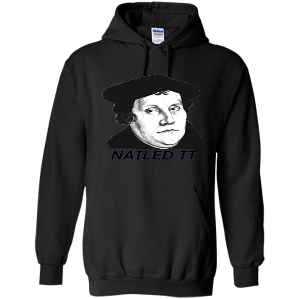 Nailed It 500th Reformation Day T-Shirt Black