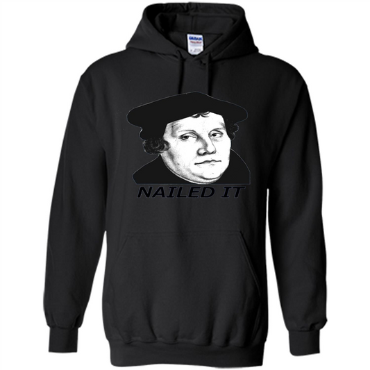 Nailed It 500th Reformation Day T-Shirt Black